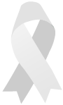 Disability Ribbon White