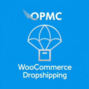 Dropshipping plugin Thumb with parachute landing graphic