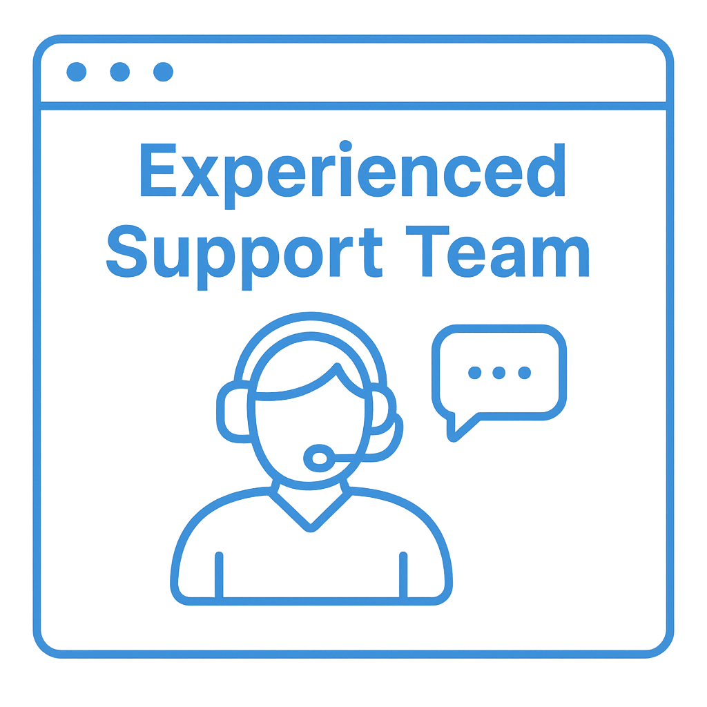 Experienced Support Team