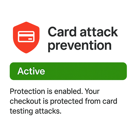 card attack prevention