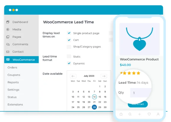 Automatic Lead Time Calculations