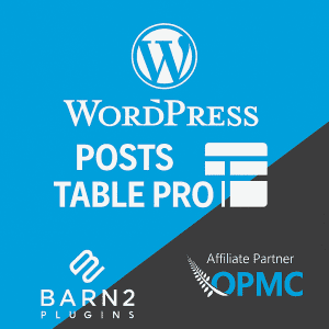 Barn2 Wordpress posts table pro plugin by OPMC image