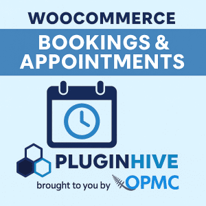 PlgininHive woocommerce bookings & appointment plugin by OPMC image