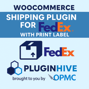 PluginHive woocommerce shipping plugin for FedEx with shipping label by OPMC
