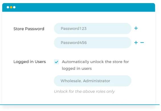 Customizable Login Rules