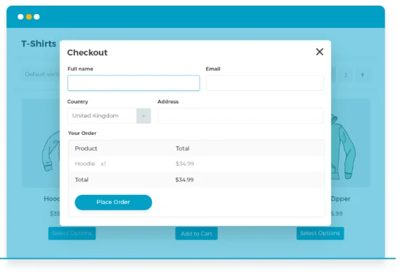 INSTANT CART AND CHECKOUT, ANYWHERE