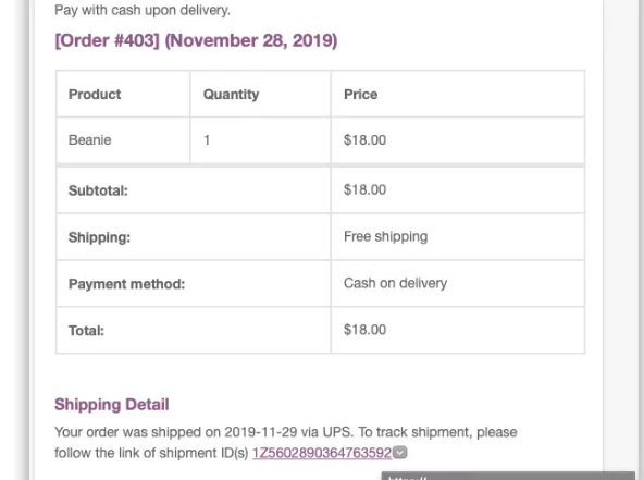 SEND WOOCOMMERCE ORDER TRACKING DETAILS TO CUSTOMERS VIA EMAIL