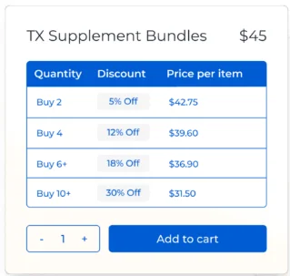 UNLIMITED BULK DISCOUNTS
