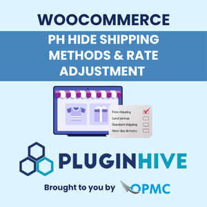 PH Hide Shipping Methods & Rate Adjustment