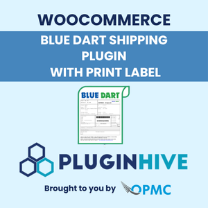 Blue Dart Shipping Plugin for WooCommerce with Print Label